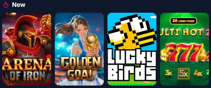 Nowe automaty w Lukkly: Arena of Iron, Golden Goal, Lucky Birds i Multi Hot 777